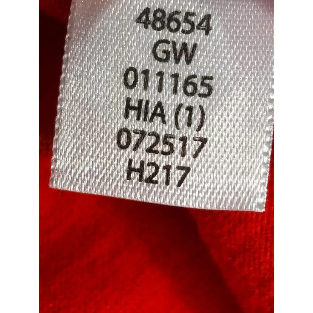 NWT Hanna Andersson Boys 160/US14 Baseball Tee OrangeNavy Stripe RaglanSupersoft